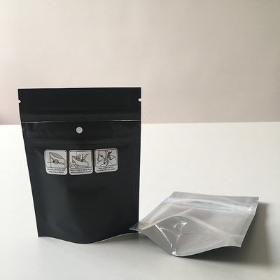 Açılıp kapanabilir Çiçek BRC Çocuk Dayanıklı Çantalar CR Çıkış 60mic Kilitli Mylar Kılıfı Kavrama Contası