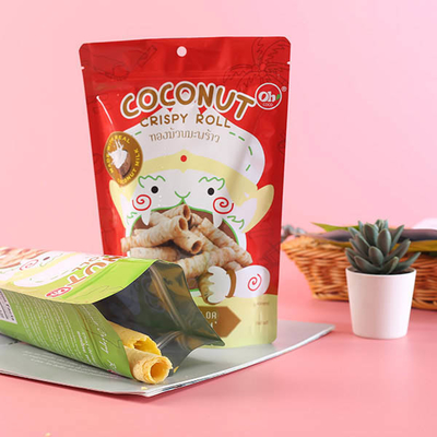 Gıda fermuarı euro delikli gıda paketleme çantası ile fındık kese