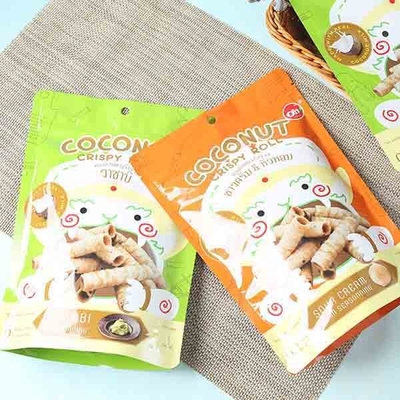 Şeffaf Pencere Daimi Kese Ambalajı Doypack Fermuarlı Küçük Kese Çantası
