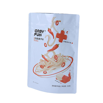 Buzlu 150g Ayaklı Kese Ambalajı Fermuarlı Kese Standı