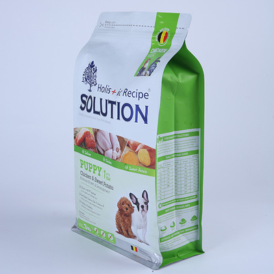 2000g Pet Gıda Ambalaj Torbası 1000g Açılıp Kapanabilir Köpek Bakım Torbaları