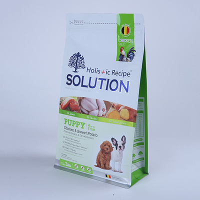 2000g Pet Gıda Ambalaj Torbası 1000g Açılıp Kapanabilir Köpek Bakım Torbaları