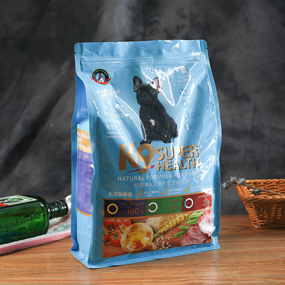 Mylar Edibles Pet Gıda Ambalaj Torbası Zip Kilidi Stand Up Kılıfı