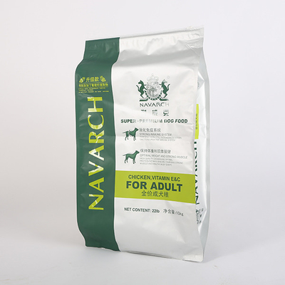 20KG 25KG Düz Alt Yan Körüklü Çanta 5KG 10KG 15KG Köpek İkram Paketleme