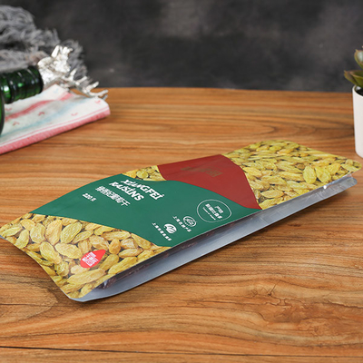 12oz Kahve Çekirdekleri Yan Körük kişiselleştirilmiş ambalaj poşetleri Dörtlü Sızdırmazlık Özel Yapılmış Plastik Torbalar