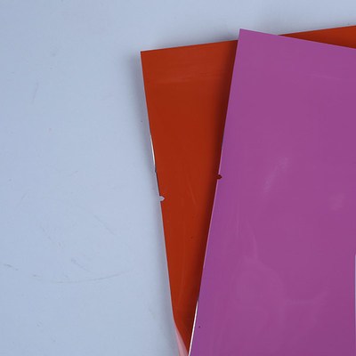 Yumuşak Plastik Üç Taraflı Conta Düz 60mic Mat Laminasyon Torbaları Çay Paketleme Torbası