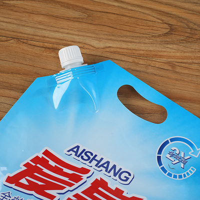 500Ml Çamaşır Tozu Paketleme Torbası Su Paketleme Torbası Köşe Bacası