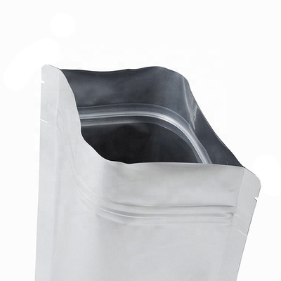 Siyah Fermuar 50g Açılıp Kapanabilir Fermuarlı Çantalar Mylar Koku Korumalı Stand Up Kılıfı