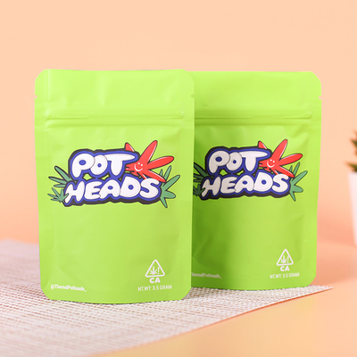 Holografik Mylar Fermuar Stand Up Kese Gravür Baskı